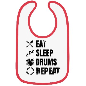 Discover Drummer Daily Schedule Bibs