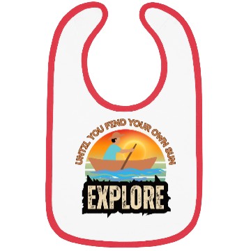 Discover Sailing to Your Own Sun Bibs