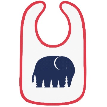 Discover An elephant or a forest in this Fun Optical Illusi Bibs