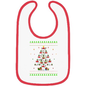 Discover Golf Christmas Tree Bibs