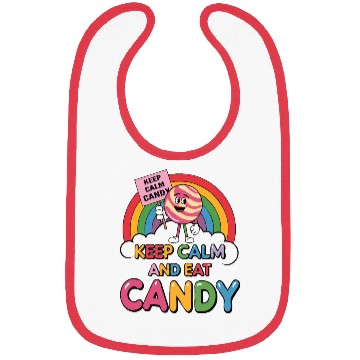 Discover Beautiful gift idea funny quote design candy Bibs