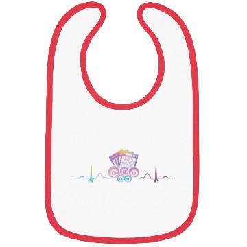 Discover Bingo Cards Heartbeat EKG Bingo Bibs