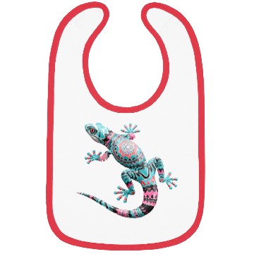 Discover Cute Chameleon for Lizard Pet Lover Bibs