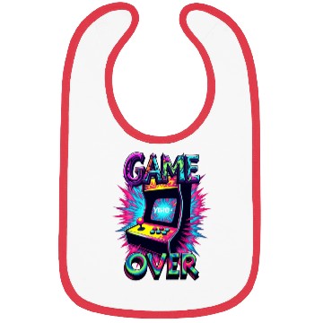 Discover Retro Arcade classic Bibs