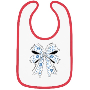 Discover Christmas Coquette Bow, Merry Christmas Bibs