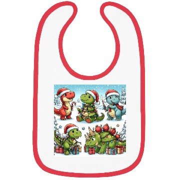 Discover Dinosaurus Christmas , gifts Bibs