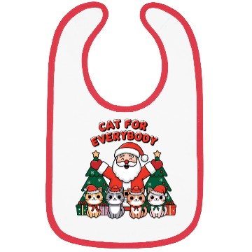 Discover cat for everybody Bibs
