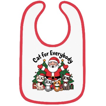 Discover cat for everybody Bibs