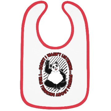 Discover Was Thinking About Pandas Panda Bear Friend Giant Bibs