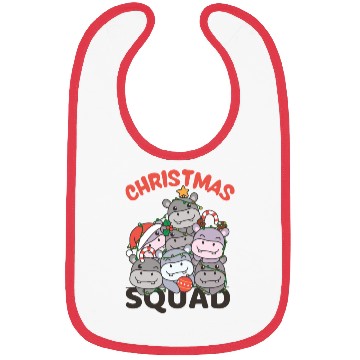 Discover Hippo Christmas Tree Christmas Squad Hippos Bibs