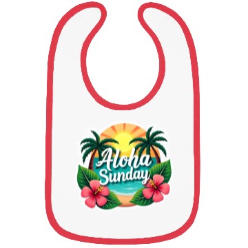 Discover Aloha Sunday Bibs