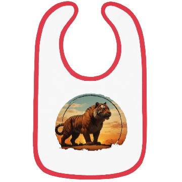 Discover Tiger at Dusk Bibs