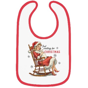 Discover Merry Christmas, Christmas Retro Bibs