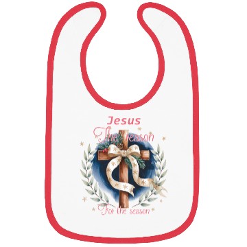 Discover Jesus Christmas, Merry Christmas Bibs