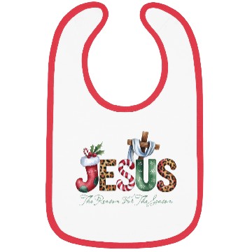Discover Jesus Christmas, Merry Christmas Bibs