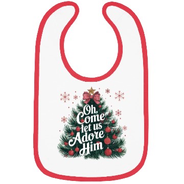 Discover Christmas Tree, Christmas Retro Bibs