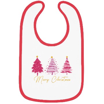 Discover Merry Christmas, Tree Christmas Bibs