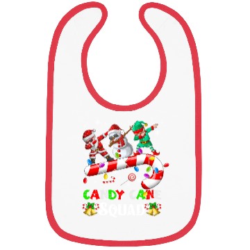 Discover Dabbing Santa Elf Snowman Candy Cane Christmas Bibs