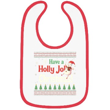 Discover Have a holly joy christmas Bibs
