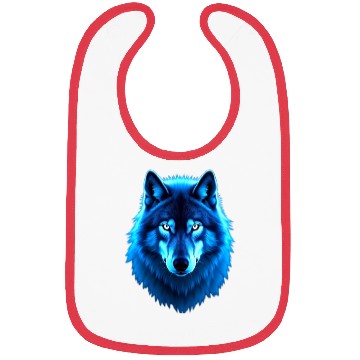 Discover Blue Wolf Glow Bibs
