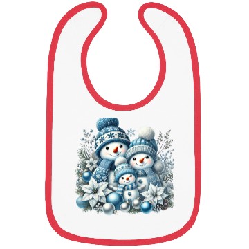 Discover Snowman Christmas, Merry Christmas Bibs