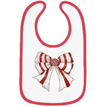 Discover Christmas Coquette Bow, Cute Christmas Bibs