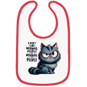 Discover Anti-Morning Grumpy Cat Bibs