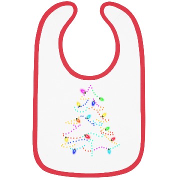 Discover Christmas Tree, Merry Christmas Bibs