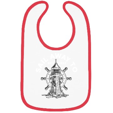 Discover SAIL AWAY TO KEY-WEST Florida Keys Sunshine-State Bibs