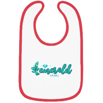 Discover Emerald gemstone jewel Bibs