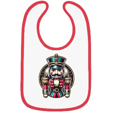 Discover Traditional Nutcracker For Christmas Bibs
