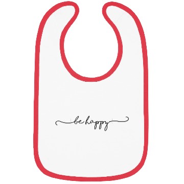 Discover Be Happy Bibs