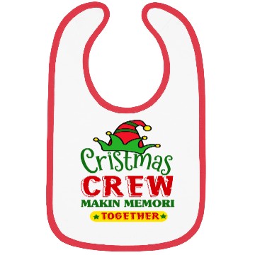 Discover CHRISTMAS CREW Bibs