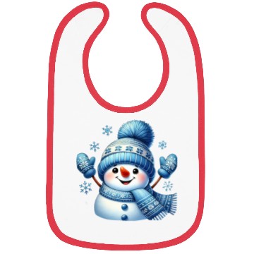 Discover Snowman Christmas, Merry Christmas Bibs