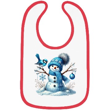 Discover Snowman Christmas, Funny Snowman Bibs