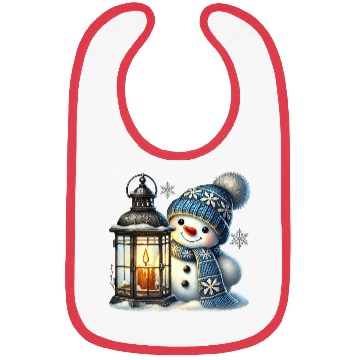 Discover Snowman Christmas, Funny Snowman Bibs