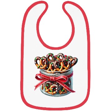 Discover Christmas Candy, Merry Christmas Bibs
