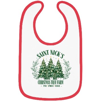 Discover SAINT NICKS CHRISTMAS TREE FARM Bibs
