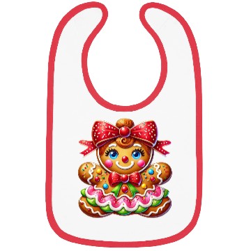 Discover Gingerbread Christmas, Merry Christmas, Candy Bibs