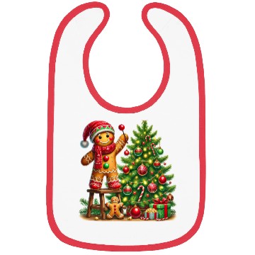 Discover Gingerbread Christmas, Merry Christmas Bibs