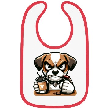 Discover Angry Dog and Coffee Bibs