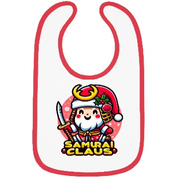 Discover Samurai Claus V1 Bibs