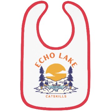 Discover Echo Lake Catskills Wilderness Graphic Bibs
