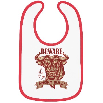Discover Angry bull Bibs
