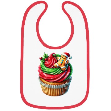 Discover Christmas ice cream, Merry Christmas Bibs