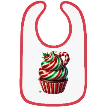 Discover Christmas ice cream, Merry Christmas Bibs