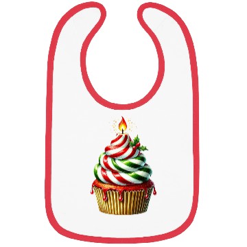 Discover Christmas ice cream, Merry Christmas Bibs