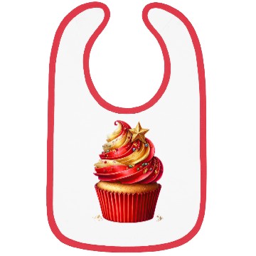 Discover Christmas ice cream, Merry Christmas Bibs