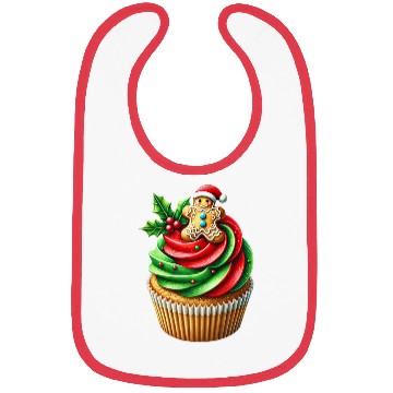 Discover Christmas ice cream, Merry Christmas Bibs