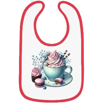 Discover Christmas ice cream, Coquette Chistmas Bibs